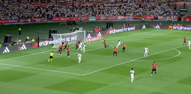 Con jugadón de Vinicius Jr: el golazo del Real Madrid para ponerse en ventaja en la final de Copa del Rey.