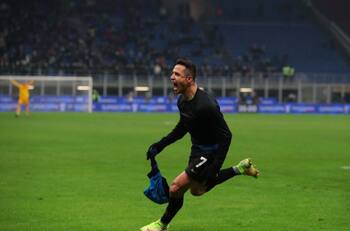 El récord histórico que batió Alexis Sánchez con su gol en la Supercopa de Italia