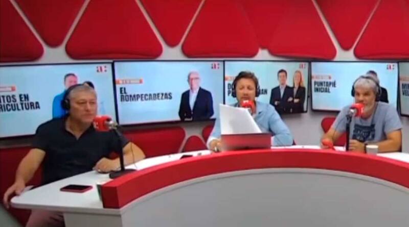 Pato Yáñez conversó algo más tranquilo tras el temblor. Foto: Captura.