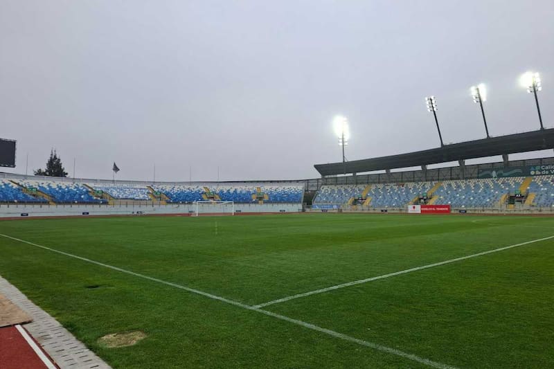 El recinto rancagüino allbergará la final de la Copa Chile entre Deportes Limache y Huachipato. Foto: Lu Valenzuela Fontaine.