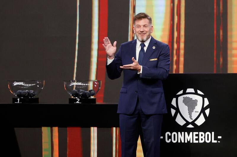 presidente de Conmebol. Foto: Agencia EFE.