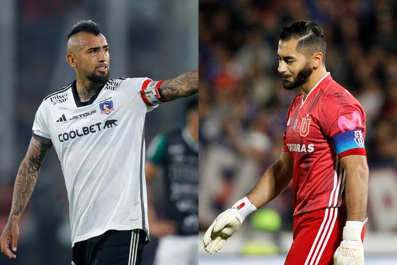 Arturo Vidal y Johnny Herrera.