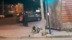 VIDEO | Imágenes sensibles: Hombre intentó robar local pero perdió el equilibrio y azotó su cabeza con el cemento