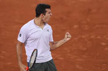 Con este punto Cristián Garín derrotó a Andrej Martin en el Río Open 2020