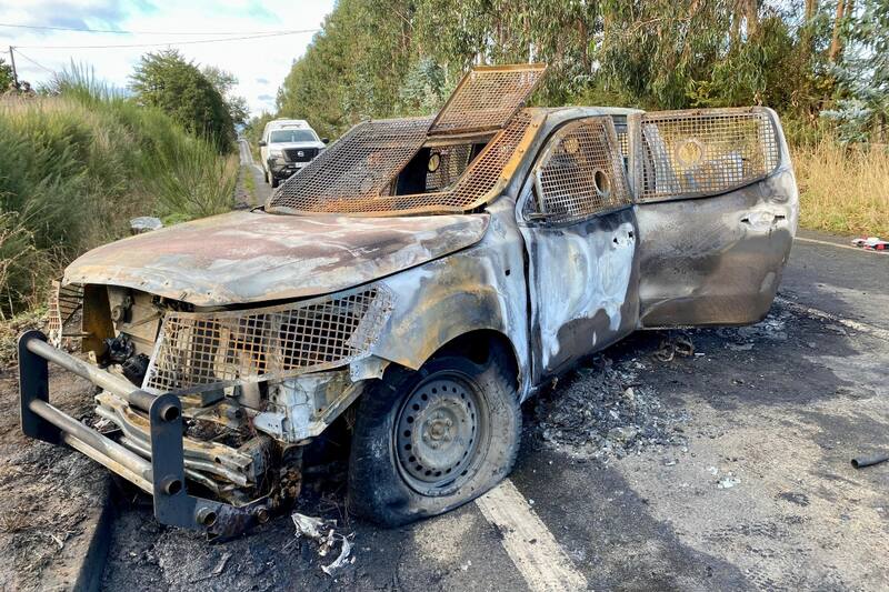 La tesis que se baraja es que los disparos contra uniformados ocurrieron al exterior. Créditos: ATON.