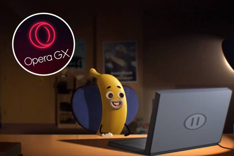 El botón de pánico de Opera GX.