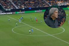 VIDEO | Pellegrini no lo podía creer: el golazo de mitad de cancha que recibió Betis en Europa League