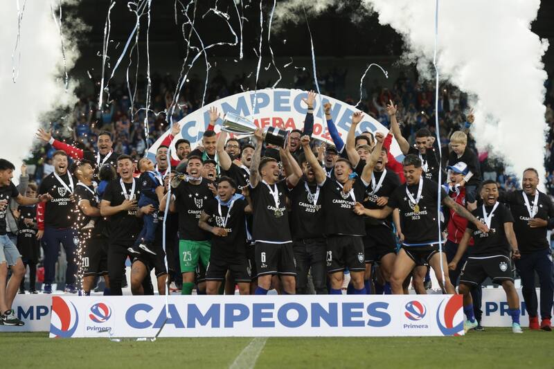 fue el campéon del fútbol chileno. Foto: Agencia Aton.