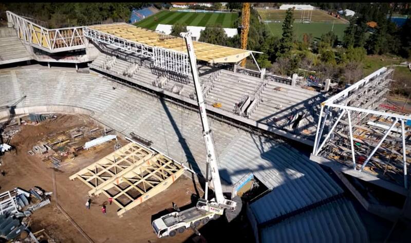 ya comienza a tomar forma. Foto: Captura de video Cruzados.