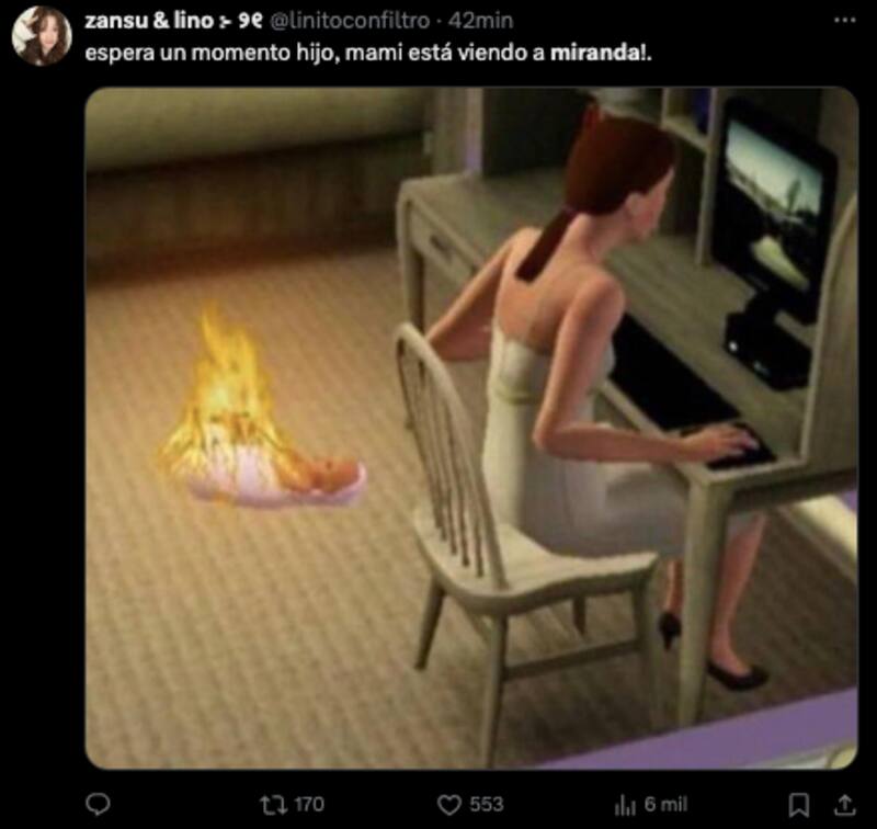 Reacción que dejó la presentación Miranda!.