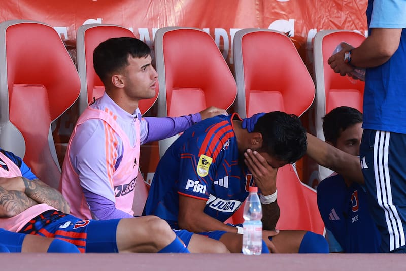 El argentino no pudo contener las lágrimas tras lesionarse. Foto: Aton.