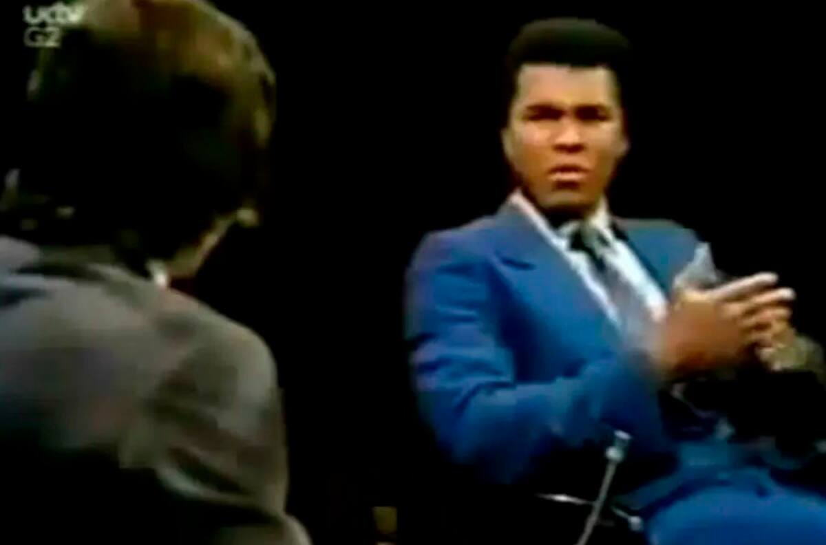 Casi 50 años después: La aguda mirada de Muhammad Alí sobre el racismo