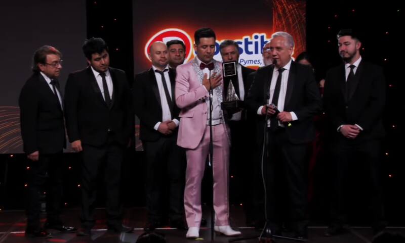 La banda ganó el Premio a la Trayectoria Musical.