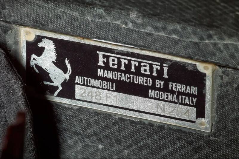 El último Ferrari F1 de Michael Schumacher / fotos RM Sotheby's