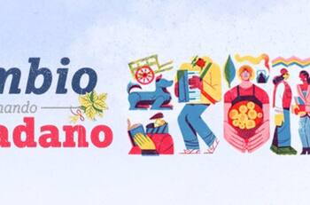 Giro total en el nuevo logo del Gobierno de Gabriel Boric: Así han sido desde el retorno a la democracia