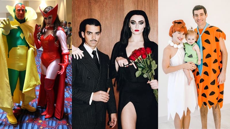 Describre las mejores ideas para disfrazarse en pareja durante este Halloween. Créditos: Pinterest-En La Hora.