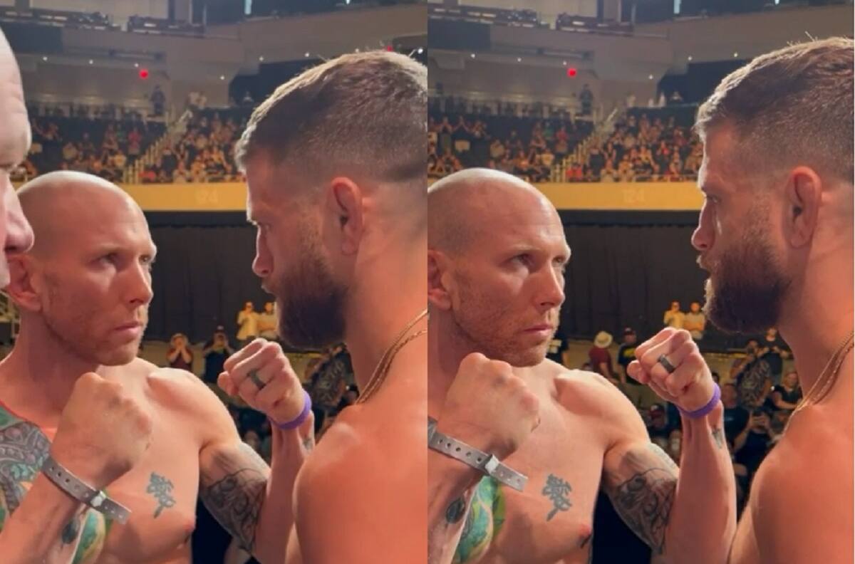 VIDEO | UFC Fight Night Kattar vs Emmett: Así fue el tenso careo previo al combate de hoy