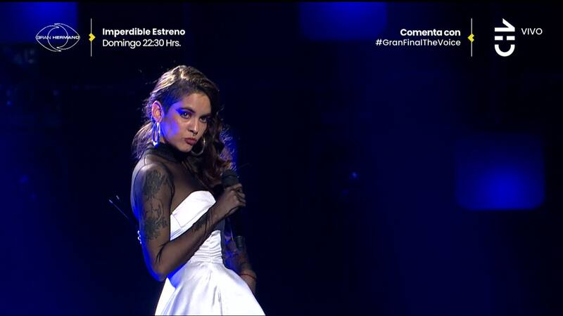 Catalina Campos en "The Voice Chile"