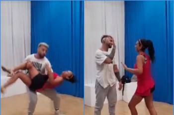 “Están destruidos... ¿Y quieres que haga eso?”: Pamela Díaz sufre en los ensayos de “Aquí se baila”