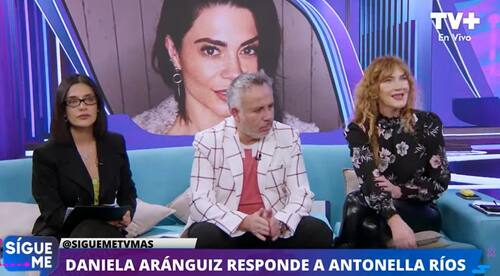 Cata Pulido criticó el actuar de Adriana Barrientos. Créditos: Captura TV+