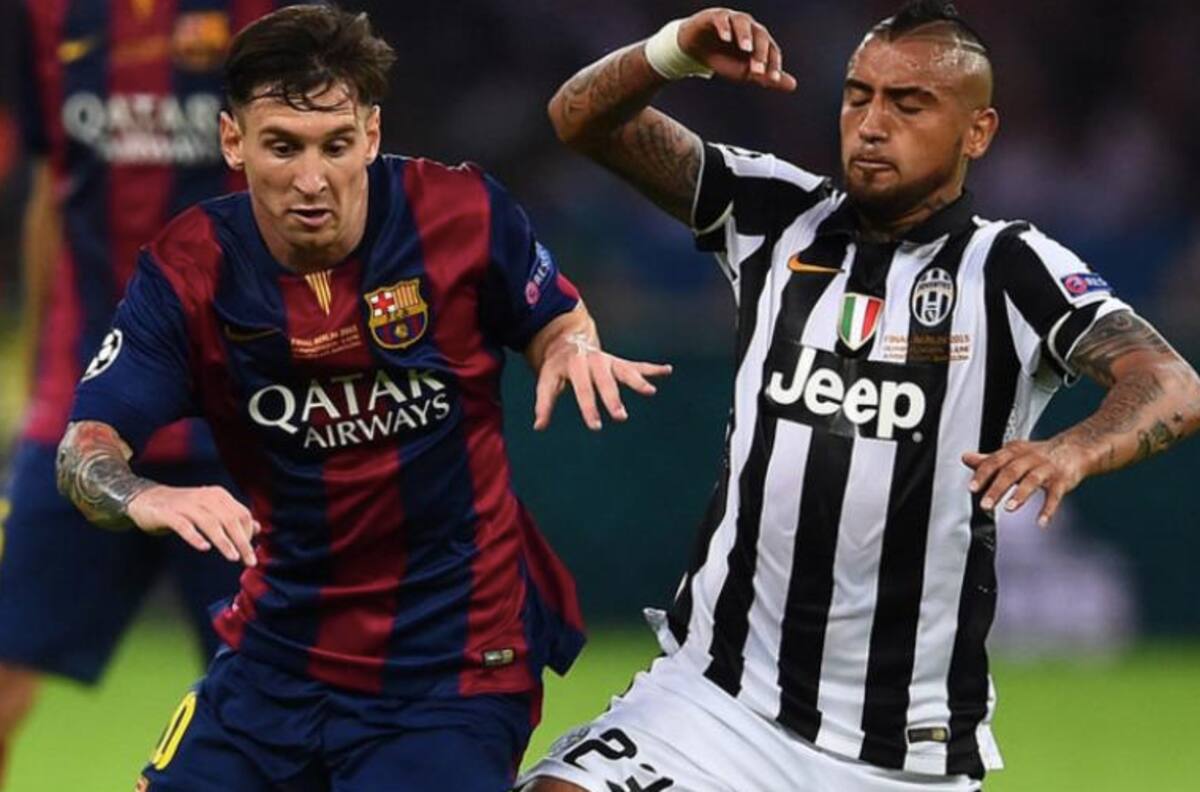 Se cumplen 5 años de la final de Champions que perdió la Juventus de Arturo Vidal ante Barcelona