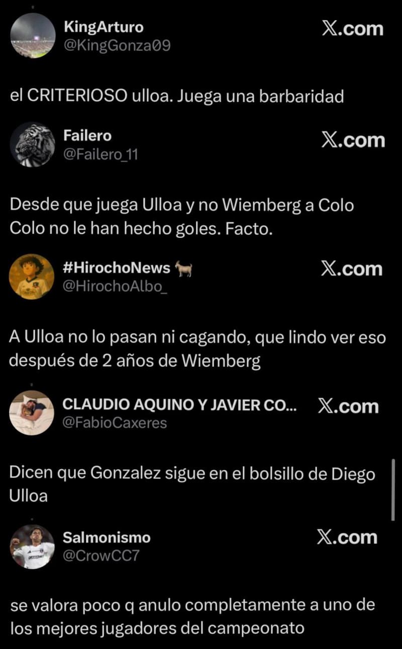 El defensor de Colo Colo fue de los más elogiados en redes sociales.