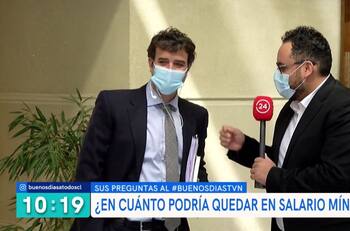 "No estoy disponible, hue..": El troleo de ministro Juan José Ossa a notero de "Buenos Días a Todos"