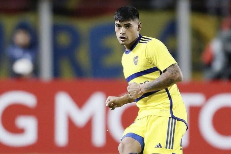 Jugador de Boca Juniors que estará a préstamo en Universidad de Concepción.