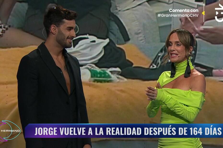 La animadora le hizo incómodas preguntas sobre su vida amorosa al modelo durante su paso por el panel de "Gran Hermano" Chile.