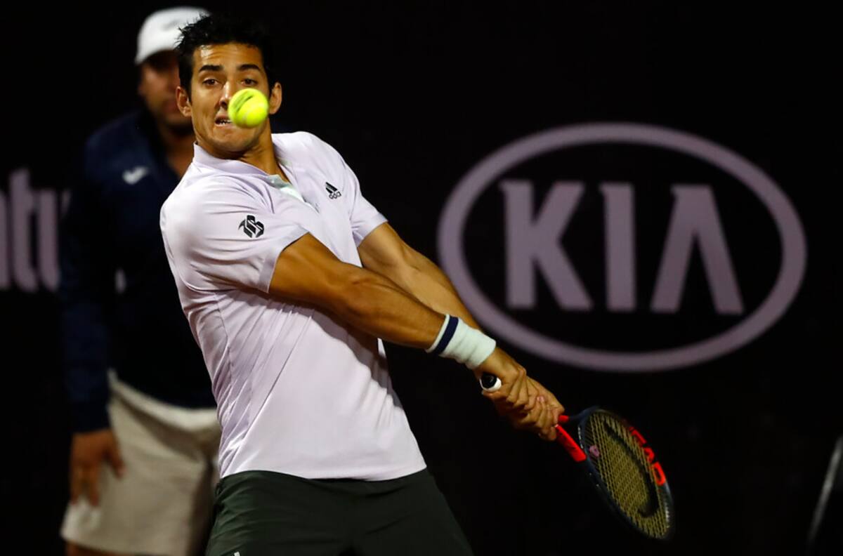 No pudo: Cristian Garín se retiró del ATP de Santiago ante Thiago Seyboth Wild