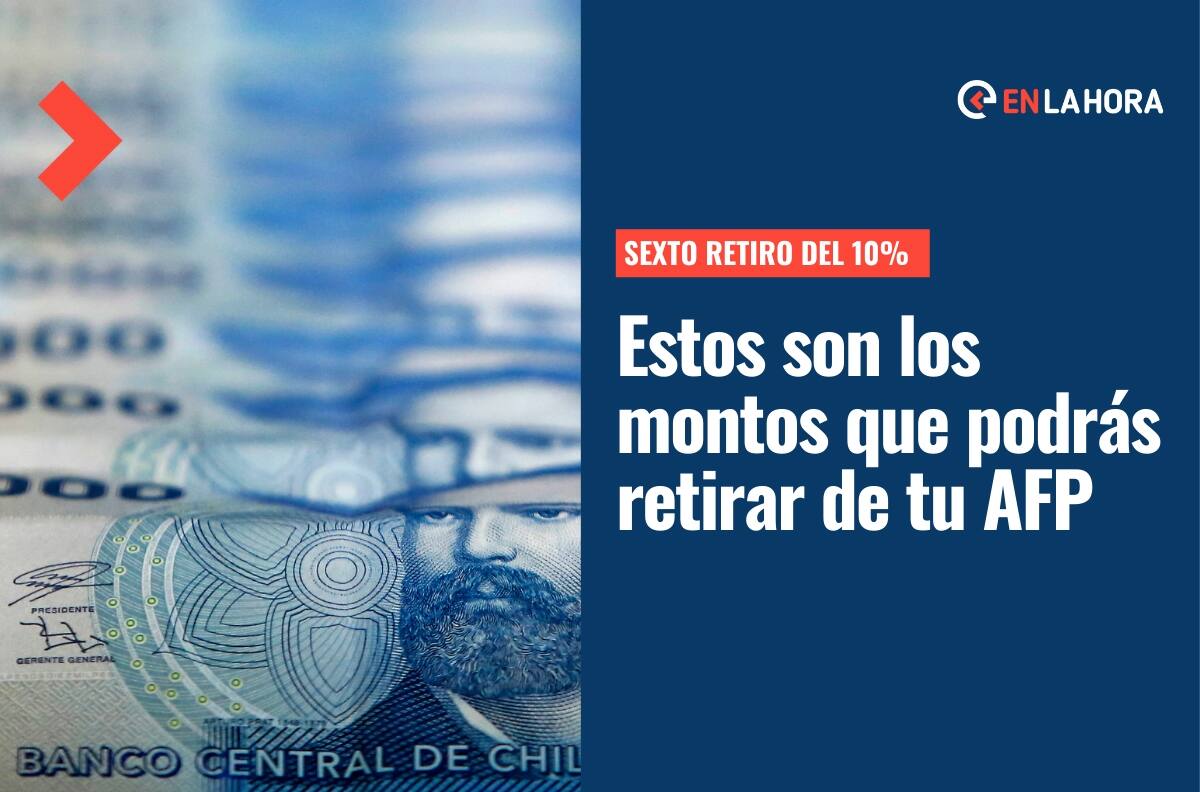 Sexto Retiro del 10%: Cuáles son los montos que se podrán sacar de las cuenta de ahorro de las AFP