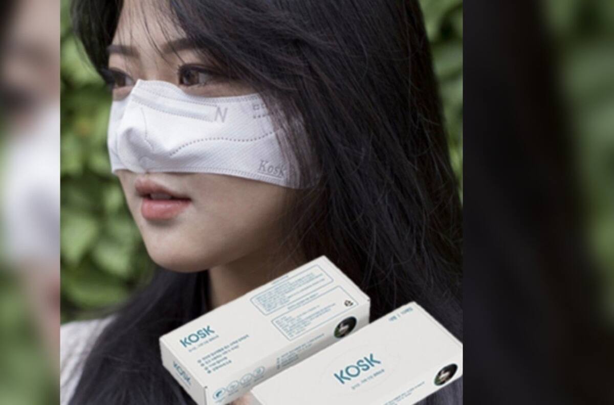 Así es "Kosk", la nueva mascarilla anticovid que solo protege la nariz
