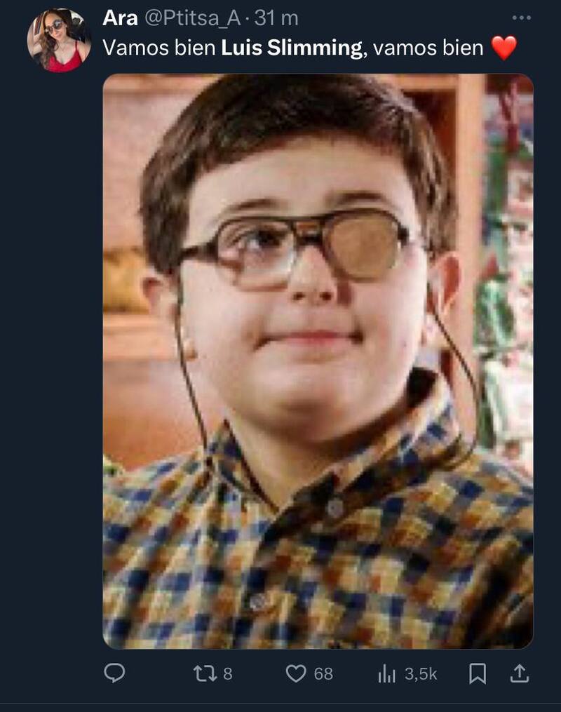 Las reacciones que dejó Luis Slimming.