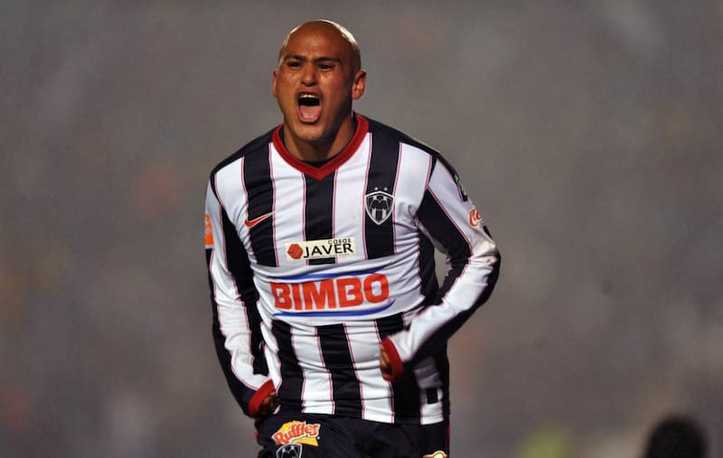 Humberto Suazo en Monterrey FC.