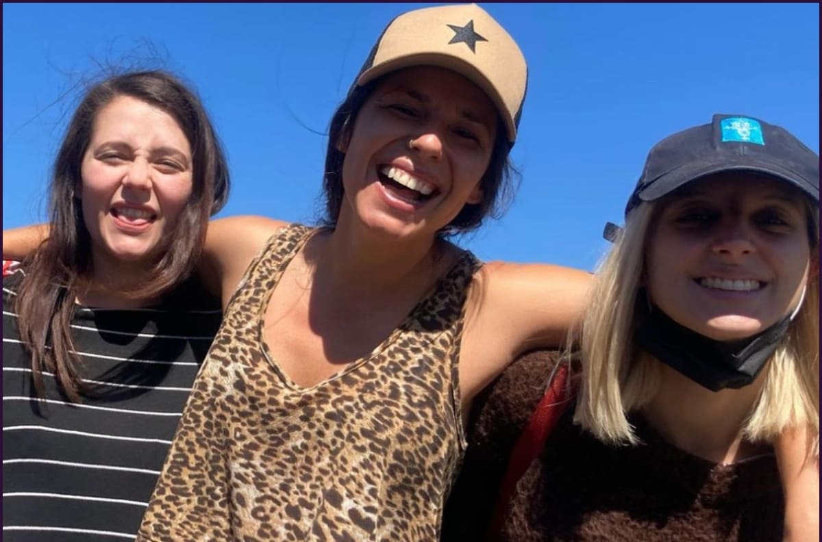 "Domingueando con estas bellezas": Magdalena Müller mostró cómo disfrutó con Dayana Amigo y Paula Luchsinger en la playa