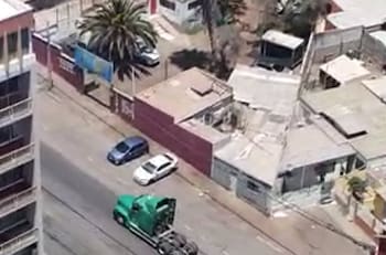 VIDEO | Camioneros realizaron caravana en honor a Byron Castillo, asesinado en Antofagasta