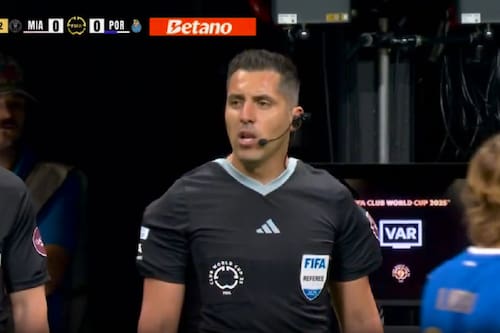 No le tembló la mano: el polémico penal que un árbitro chileno le cobró al Inter de Messi