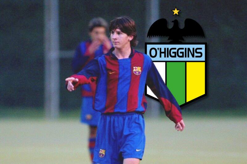 Promesa de O'Higgins emulará a Lionel Messi.