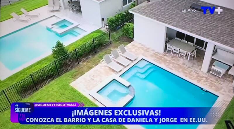 Con piscina incluída tiene la residencia que tiene en Orlando. (Captura: Sígueme y Te Sigo)