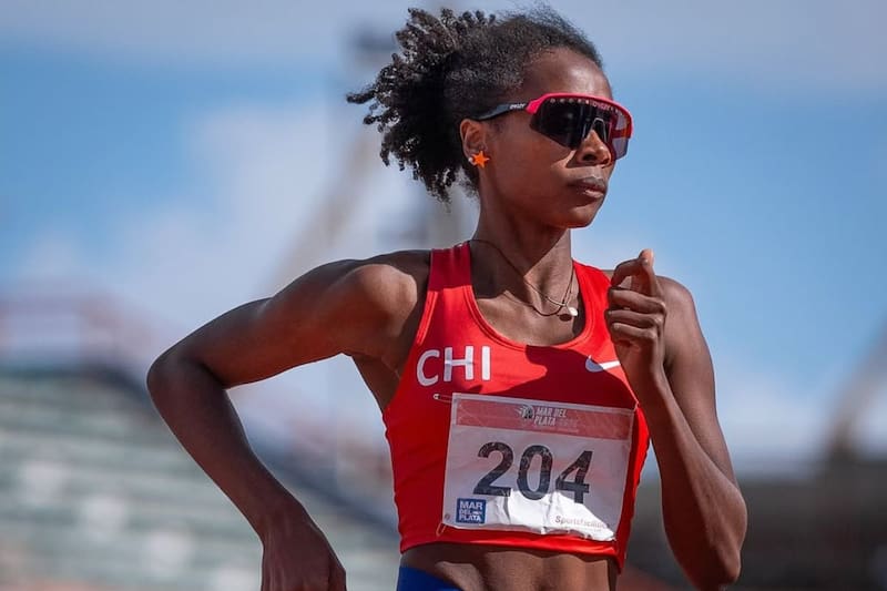 atleta chilena. Foto: Instagram Team Chile.