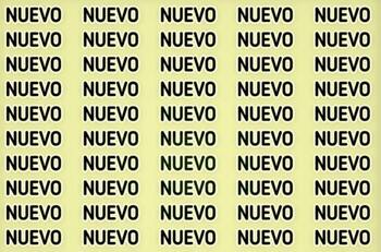 Test Visual: ¿Puedes encontrar la palabra "HUEVO" oculta en la imagen? Tienes 10 segundos