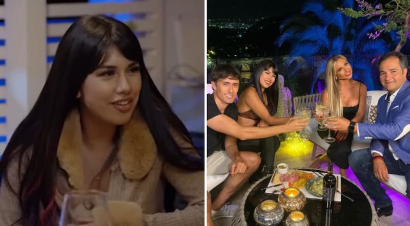 Eskarcita en "La Divina Comida". Créditos: CHV