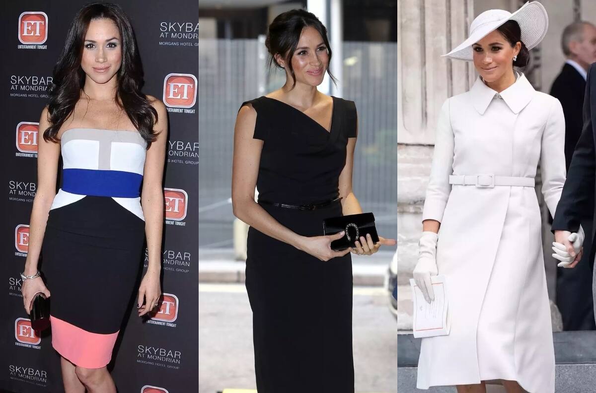 ¡Una gran evolución!: Estos son los atuendos más icónicos de Meghan Markle a lo largo de los años
