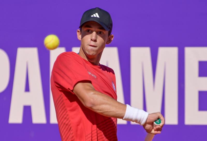 , joven promesa del tenis chileno. Foto: Chile Open