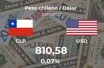 Precio del dólar: la divisa alcanza los $811 pesos este 30 de septiembre