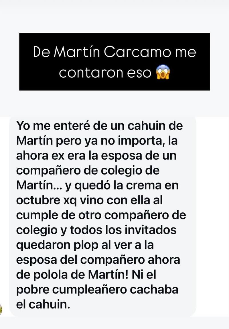 tendría nueva pareja y sería la ex esposa de un amigo.