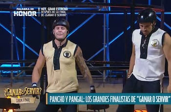 VIDEO: Pangal destrozó a Pancho en la final de “Ganar o Servir”