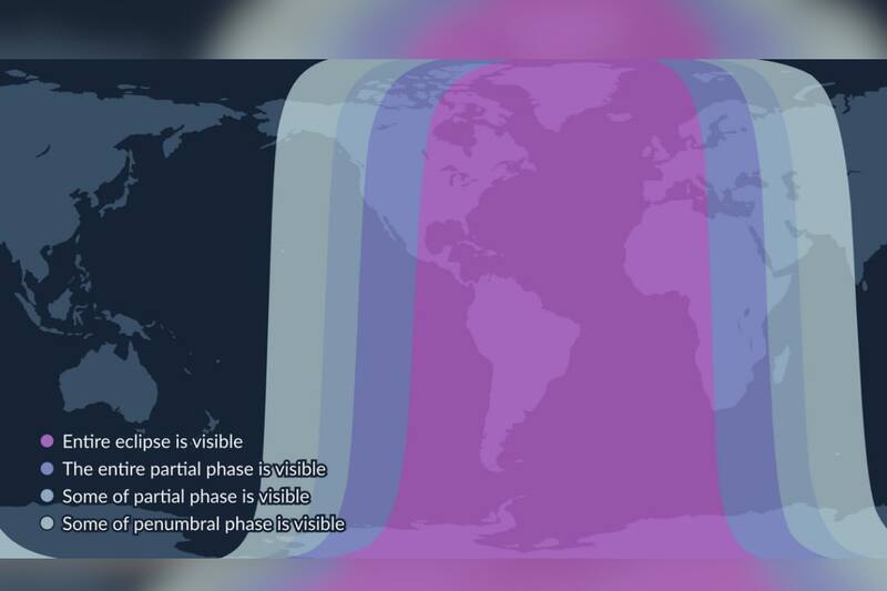 Se logrará ver desde diferentes continentes del planeta.