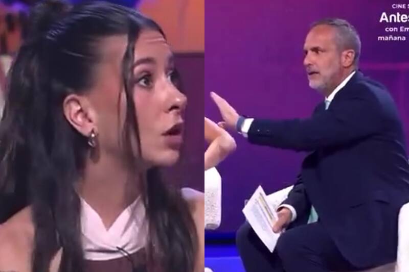 fue expulsada de programa en vivo.