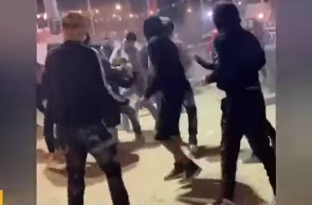 VIDEO | Brutal pelea en parque de diversiones Mampato terminó con dos heridos en El Quisco